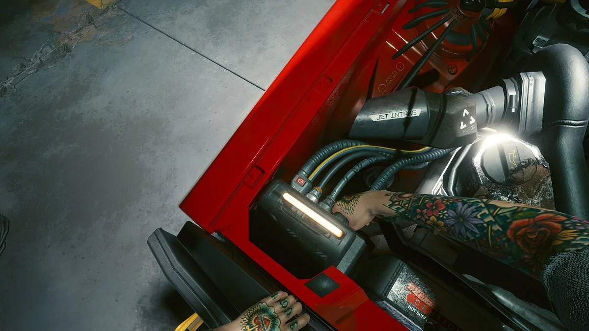 Cyberpunk 2077 — Тату-рукава для девушки Ви