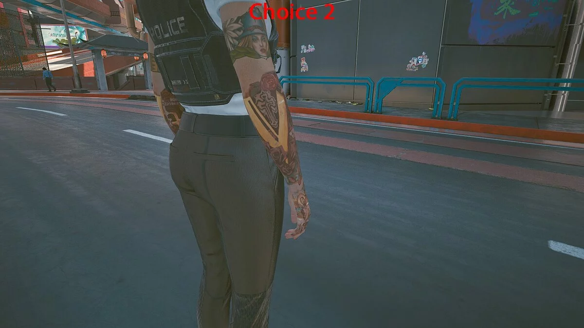Cyberpunk 2077 — Новая татуировка на руке