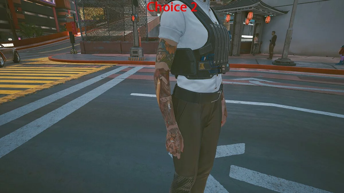 Cyberpunk 2077 — Новая татуировка на руке