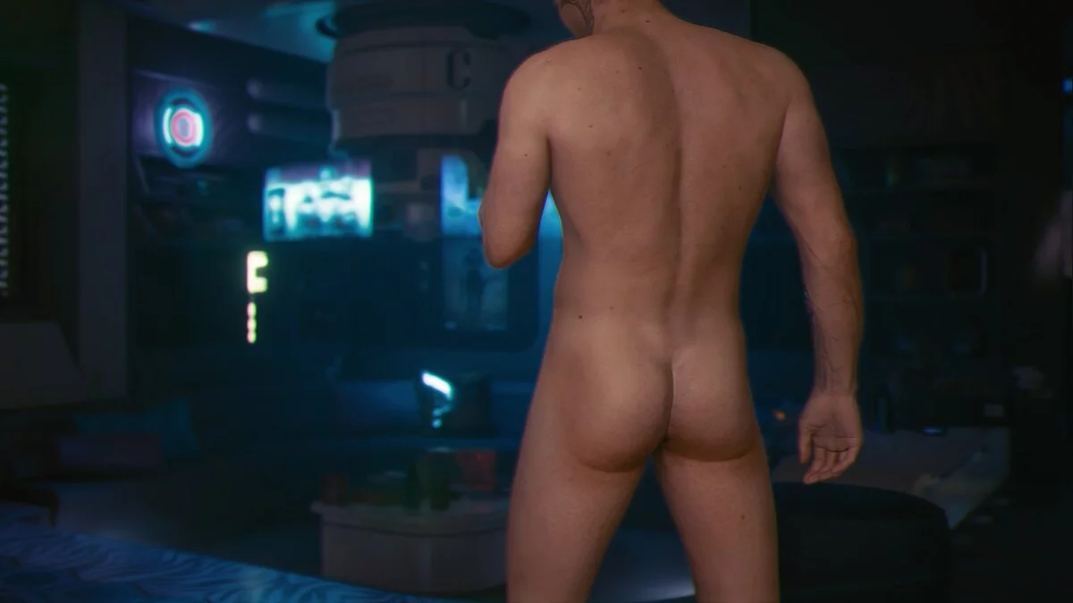 Cyberpunk 2077 — Реалистичное мужское тело