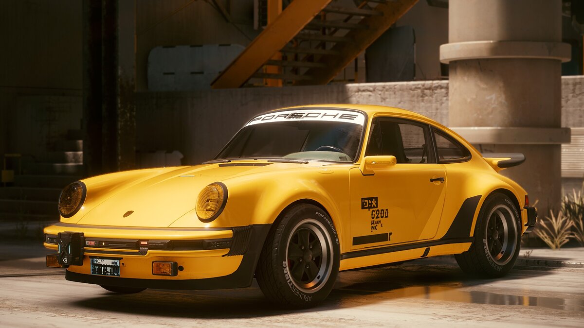 Cyberpunk 2077 — Разные раскраски для Porsche Джонни