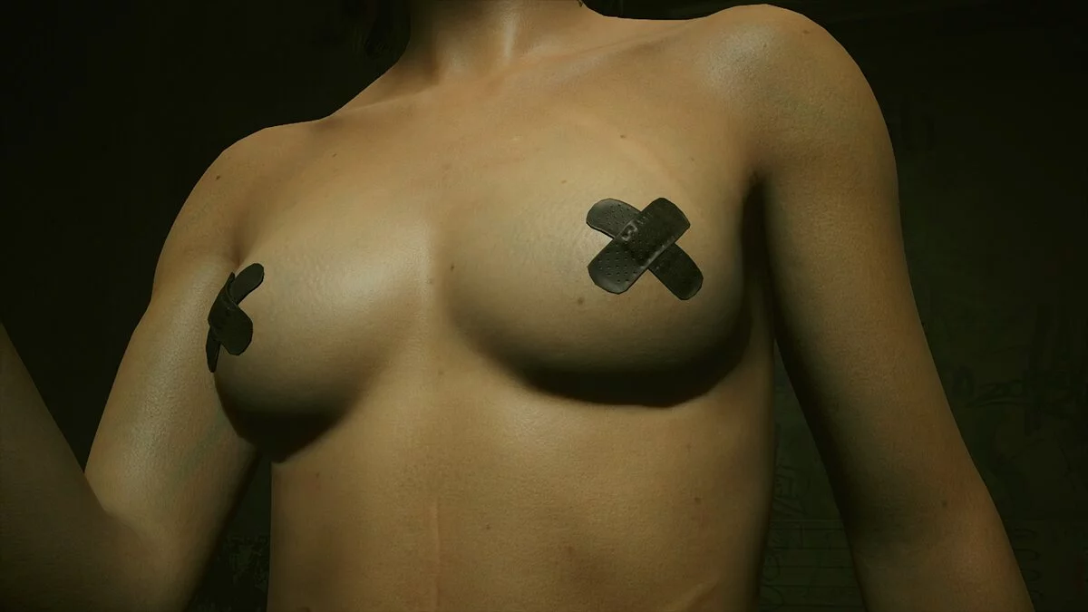 Cyberpunk 2077 — Пластыри на соски