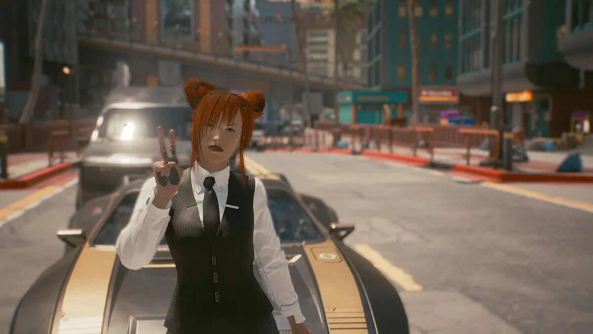 Cyberpunk 2077 — Пресет для Ви женского пола
