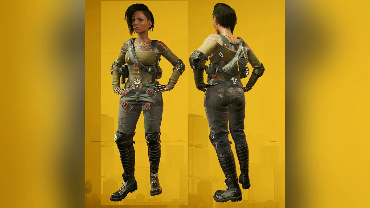 Cyberpunk 2077 — Много новой одежды