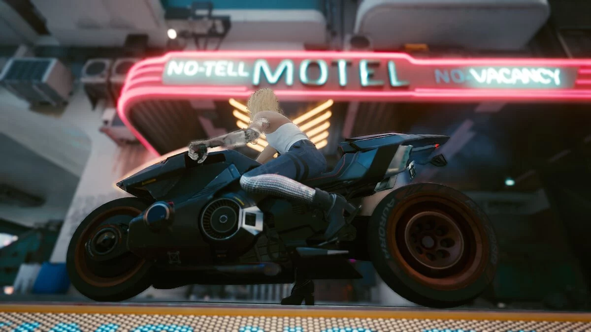 Cyberpunk 2077 — Яиба Кусанаги - черный и красный