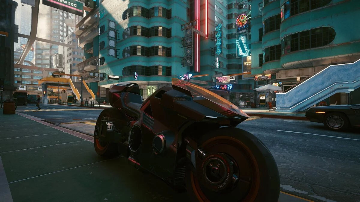 Cyberpunk 2077 — Яиба Кусанаги - черный и красный