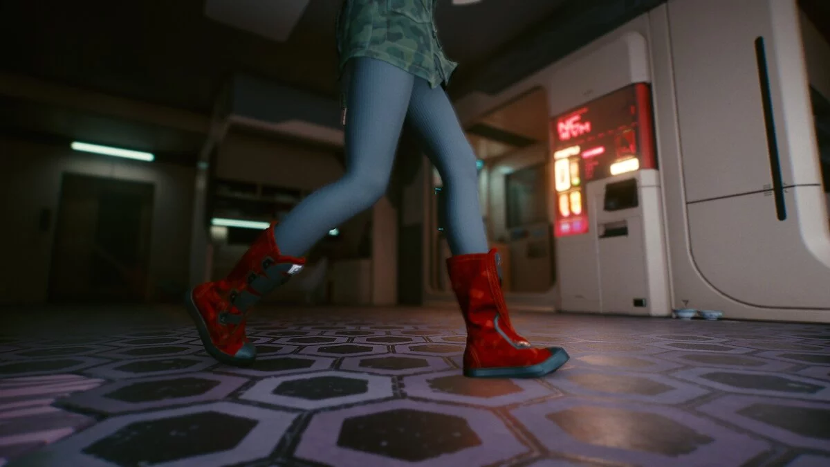 Cyberpunk 2077 — Новые зимние ботинки