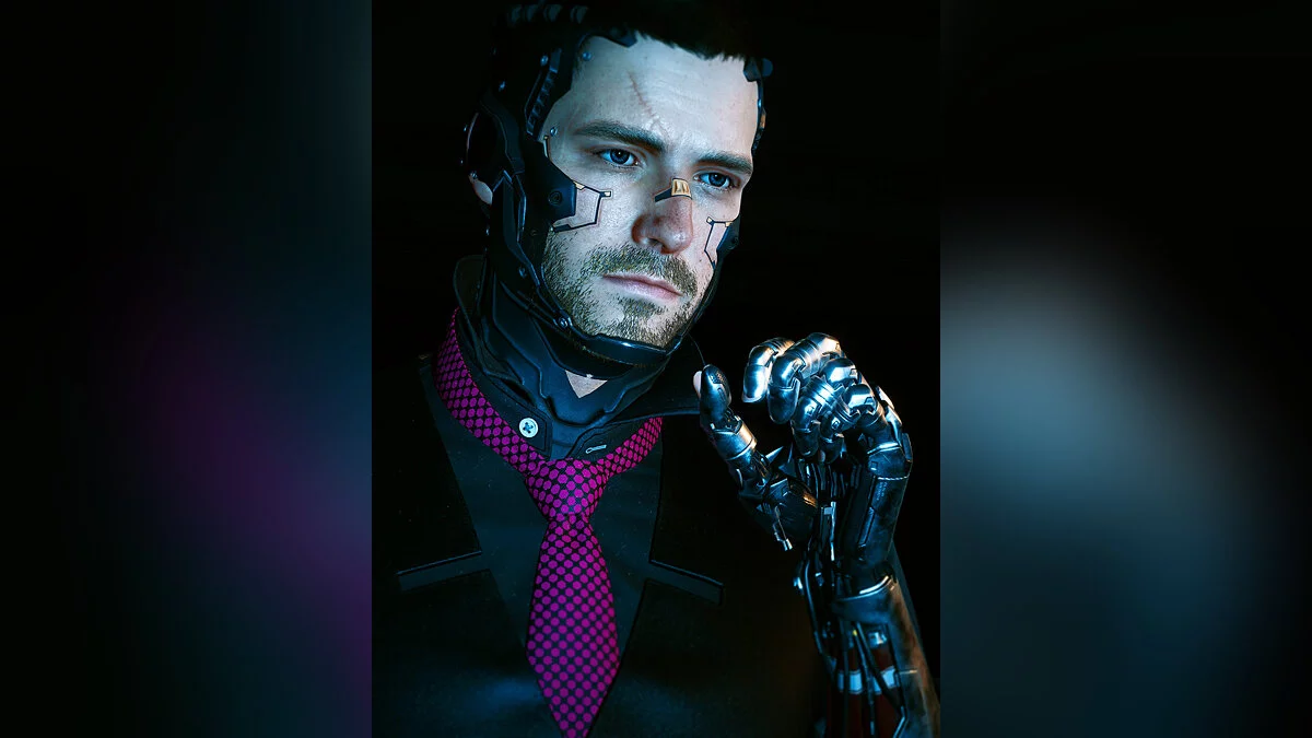 Cyberpunk 2077 — Красивый парень Ви