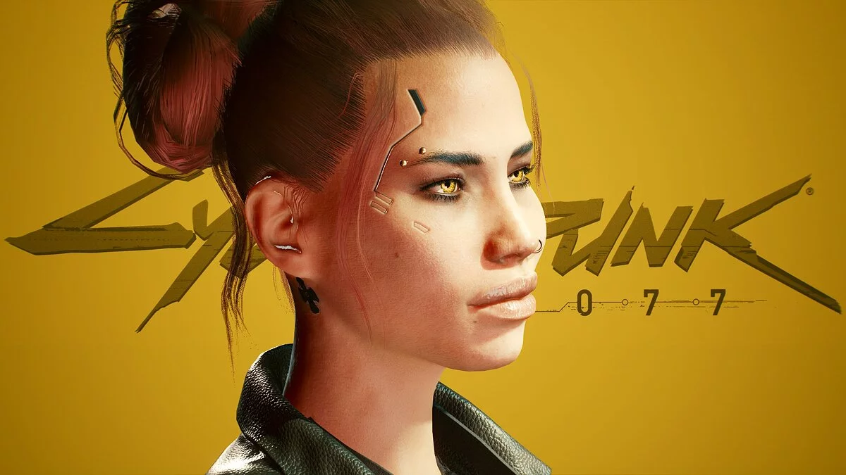 Cyberpunk 2077 — Новая кожа для лица