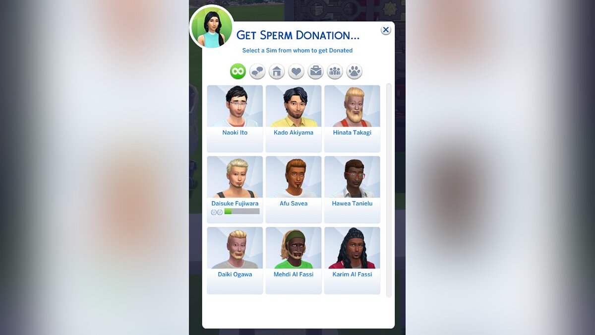 The Sims 4 — Мод — донор спермы (18+) (25.01.2021) / 18+ моды для взрослых  / Персонажи и игроки