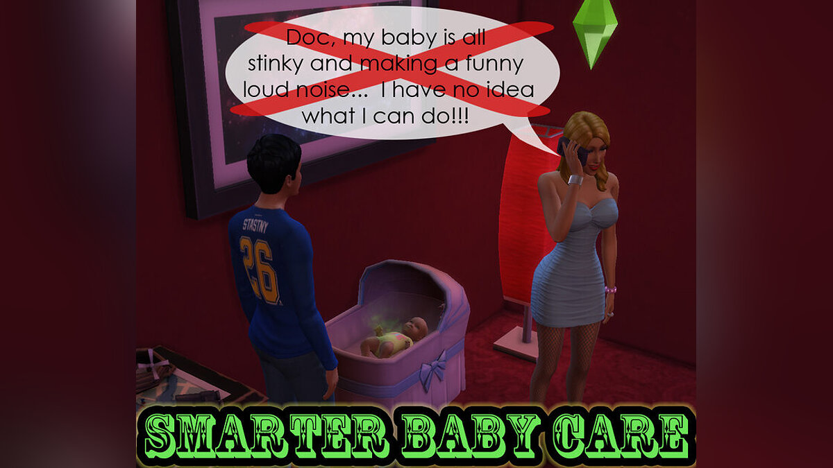 The Sims 4 — Более умный уход за младенцем v5 (23.01.2021)