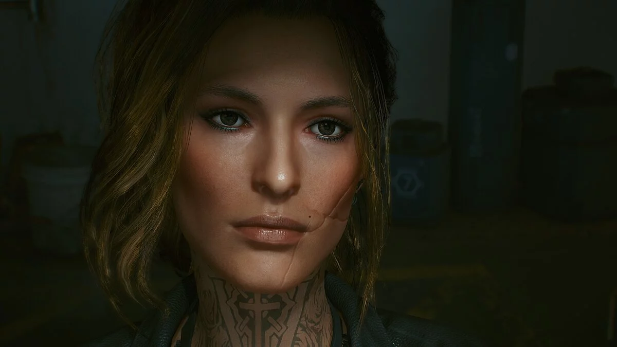 Cyberpunk 2077 — Реалистичная кожа лица