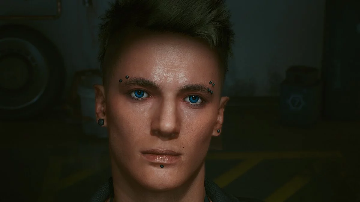 Cyberpunk 2077 — Изменения мужского цвета лица