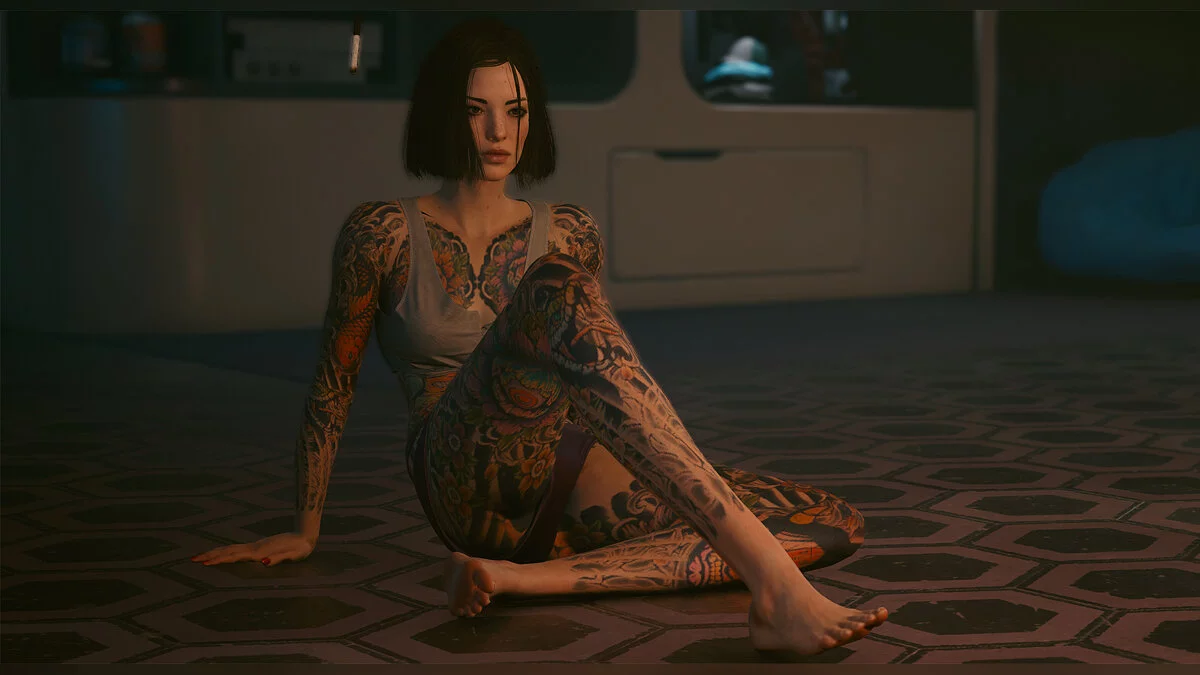 Cyberpunk 2077 — Татуировка тигровый коготь