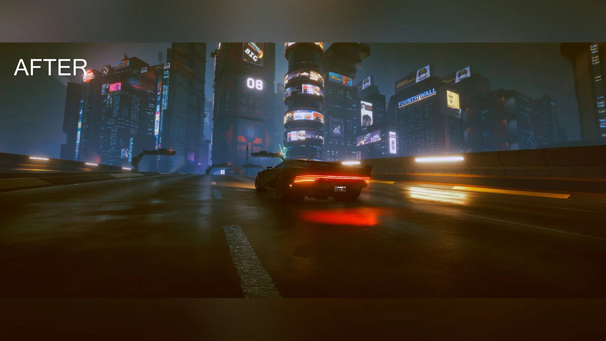 Cyberpunk 2077 — Реалистичная графика