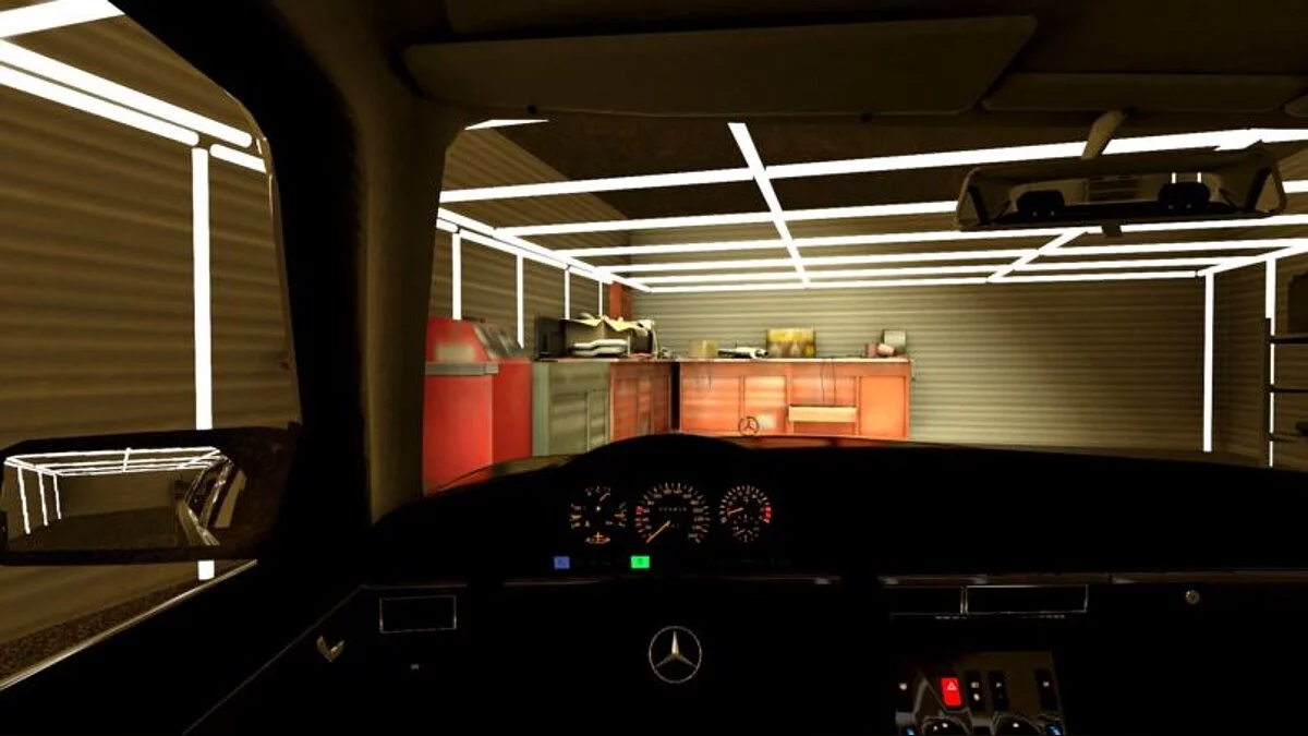 City Car Driving — Mercedes-Benz 560 SEL (W126)