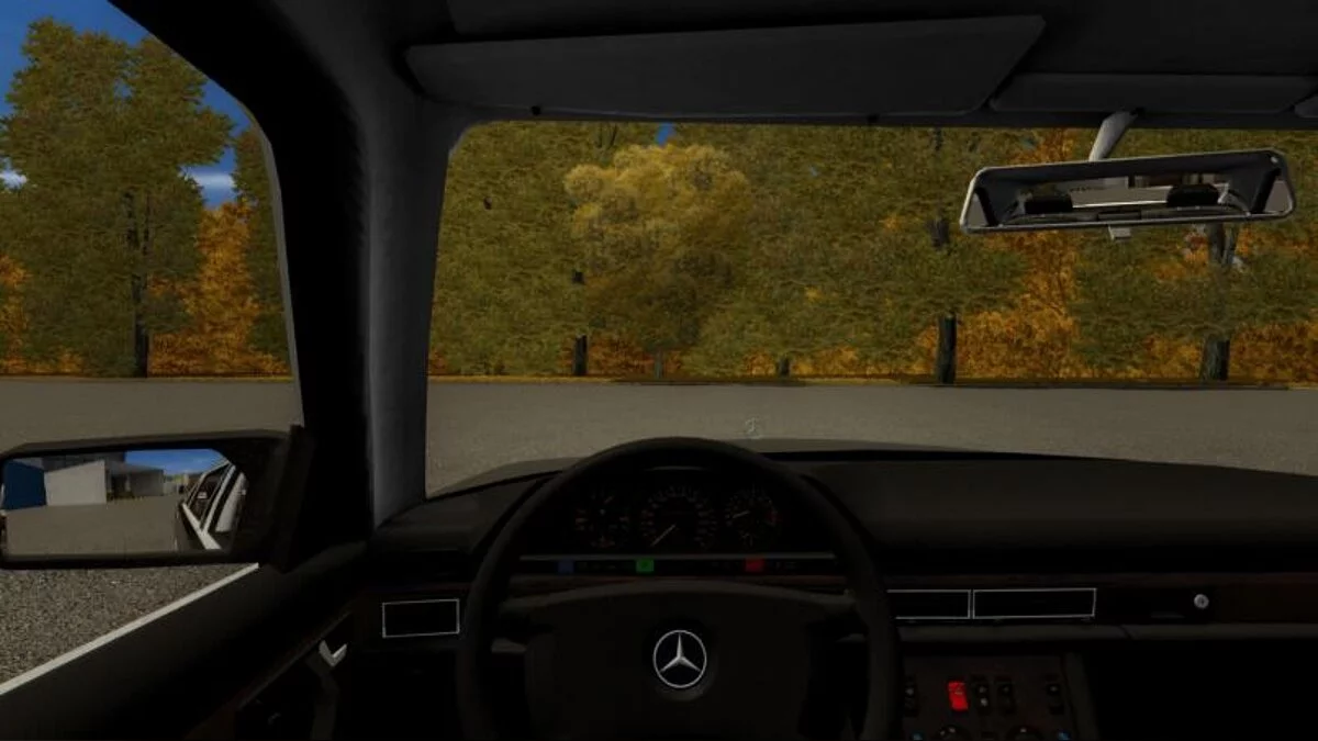 City Car Driving — Mercedes-Benz 560 SEL (W126)