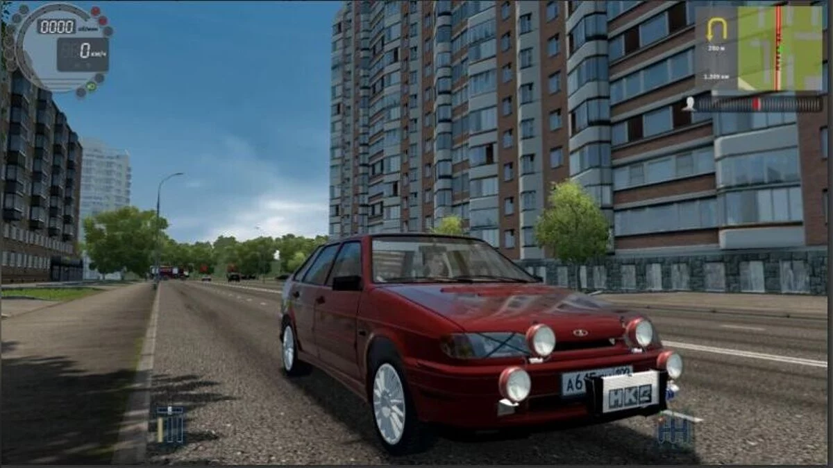 City Car Driving — Ваз 2114 Samara 1.6 МТ «Ралли»