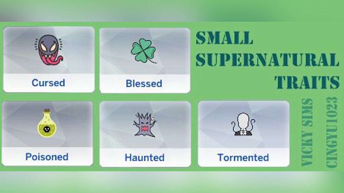 The Sims 4 — Сверхъестественные черты характера