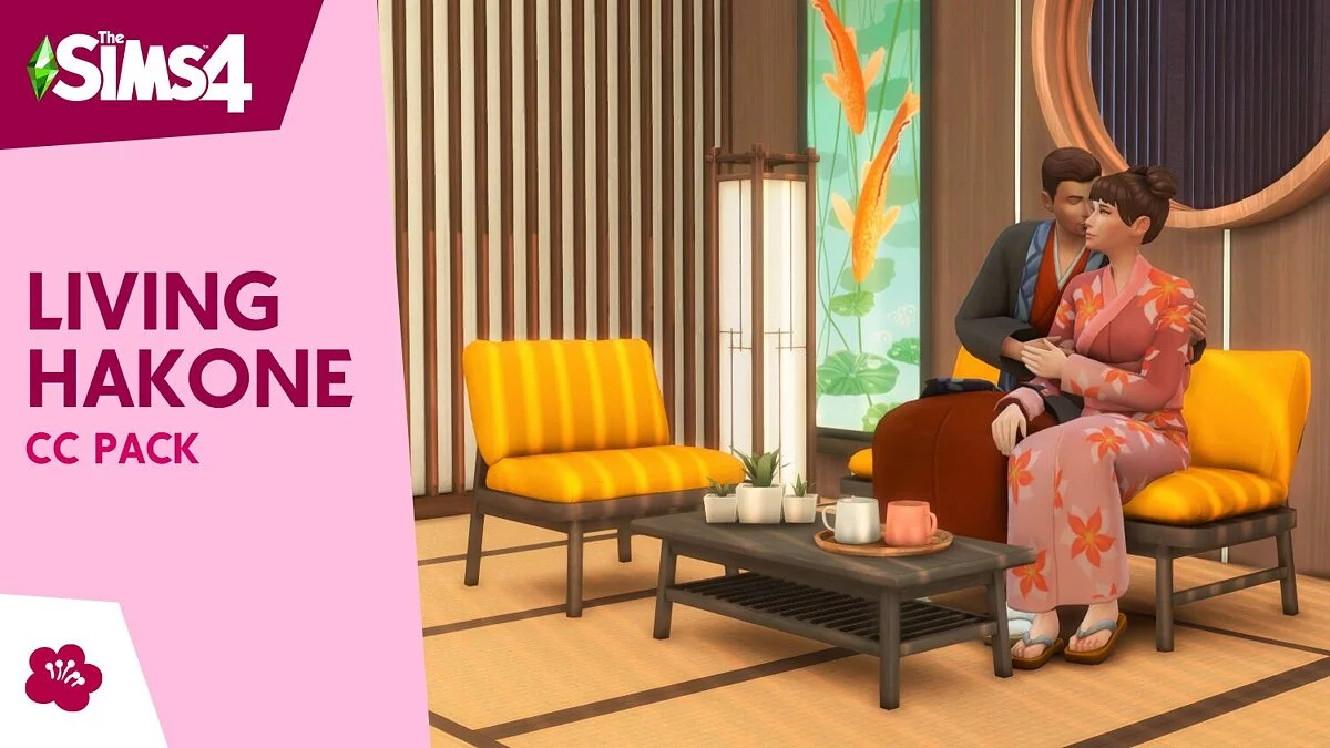 The Sims 4 — Пользовательский каталог — Living Hakone CC Stuff Pack