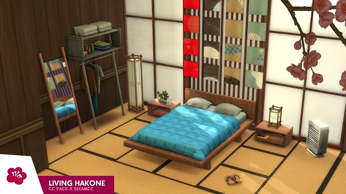 The Sims 4 — Пользовательский каталог — Living Hakone CC Stuff Pack