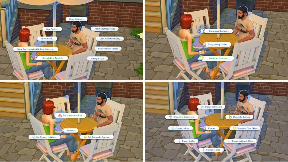 The Sims 4 — Инструментарий для сценариев