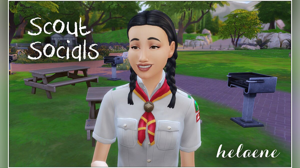 The Sims 4 — Социальные взаимодействия для скаутов