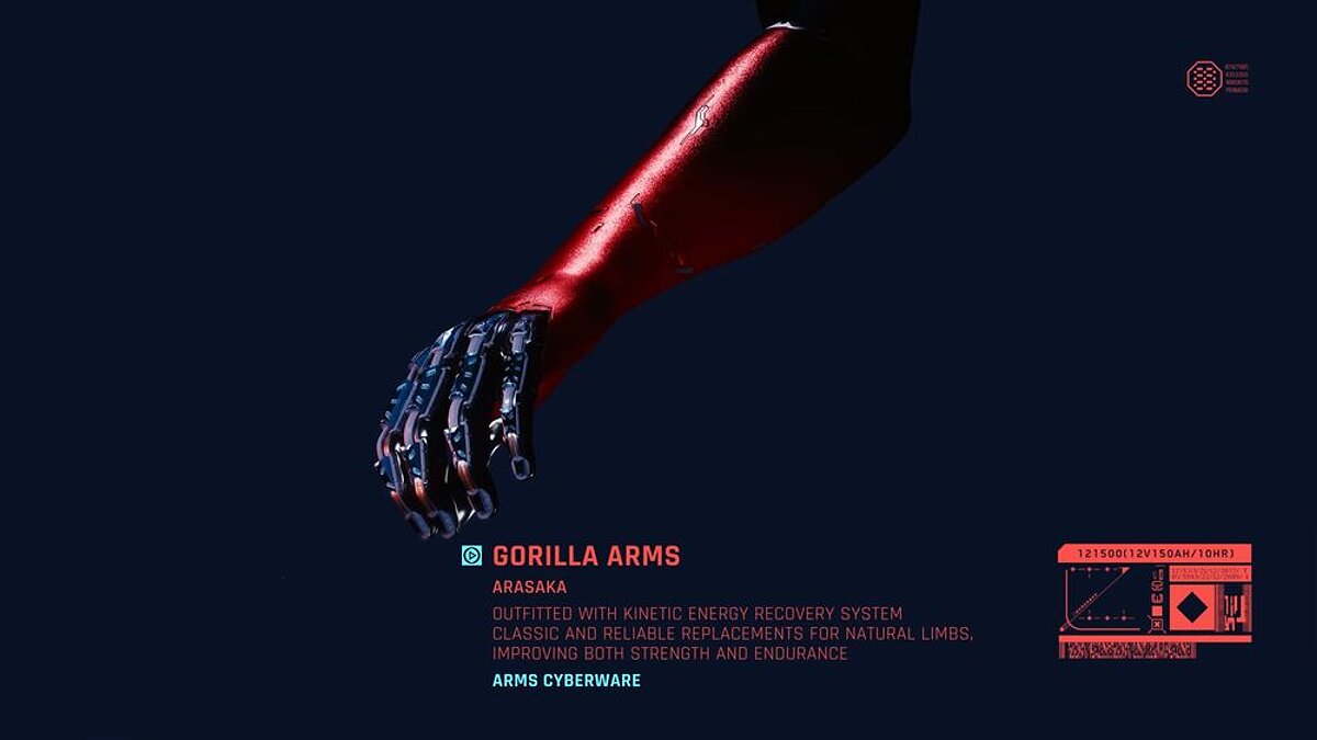 Cyberpunk 2077 — Красные руки гориллы
