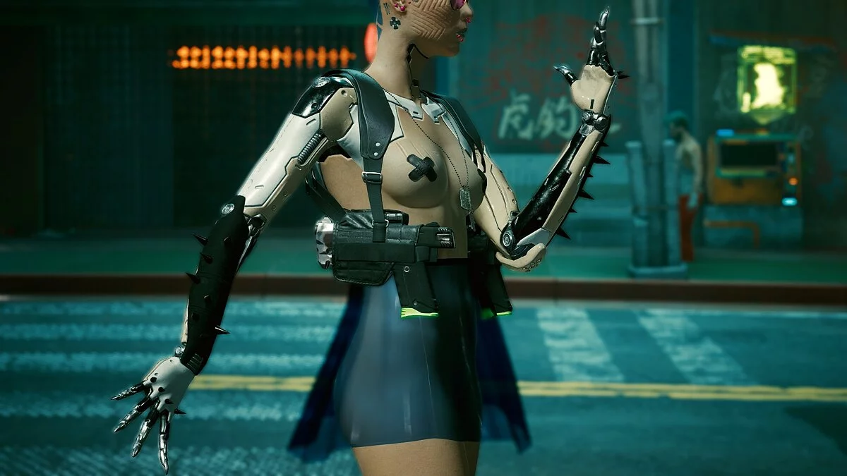 Cyberpunk 2077 — Разные варианты рук гориллы