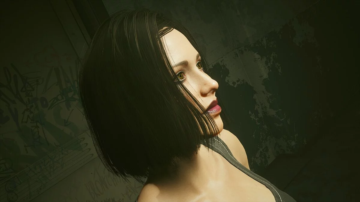 Cyberpunk 2077 — Женская прическа «Нина»