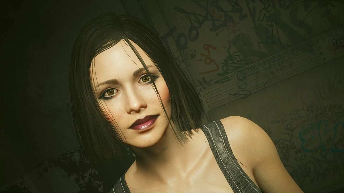 Cyberpunk 2077 — Женская прическа «Нина»