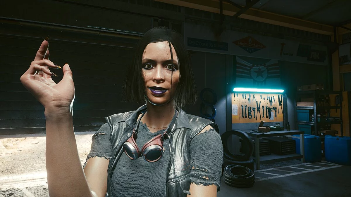 Cyberpunk 2077 — Женская прическа «Нина»