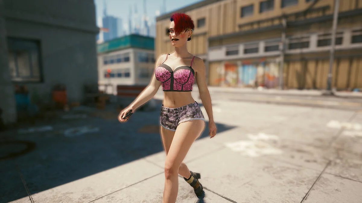 Cyberpunk 2077 — Большая попа и грудь для Ви