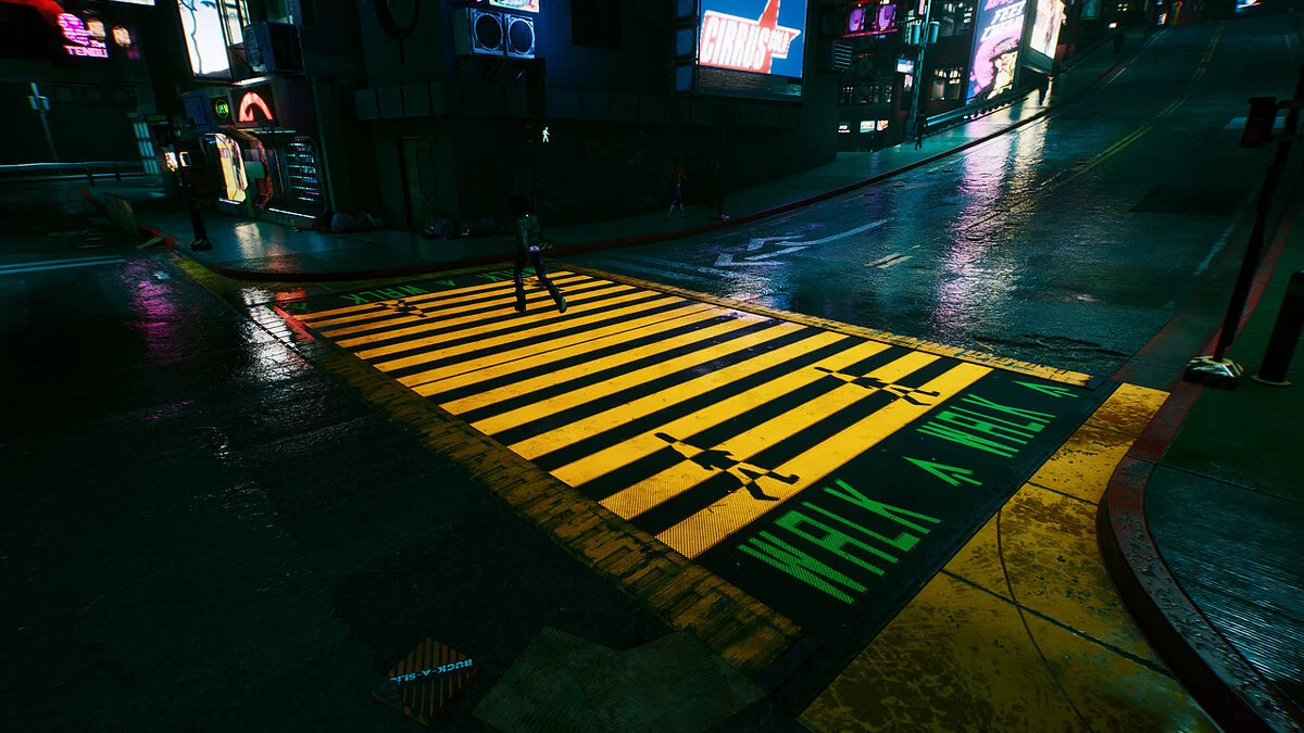 Cyberpunk 2077 — HDR и улучшенное освещение