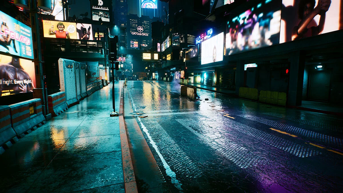 Cyberpunk 2077 — HDR и улучшенное освещение