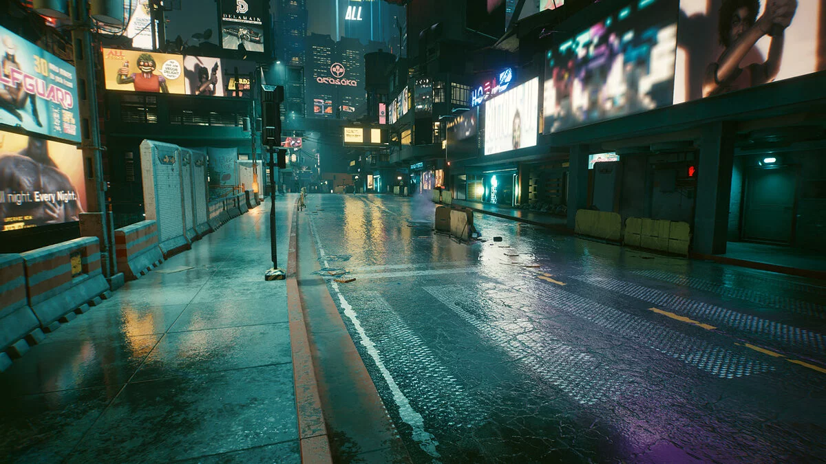 Cyberpunk 2077 — HDR и улучшенное освещение