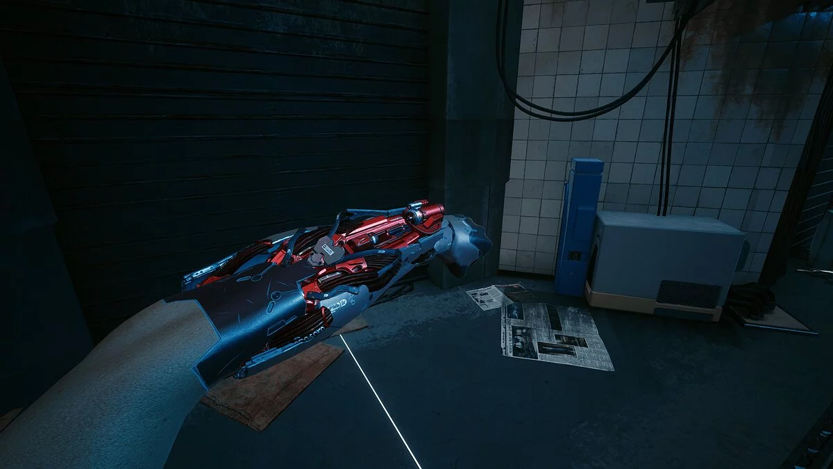 Cyberpunk 2077 — Коричневая пусковая установка