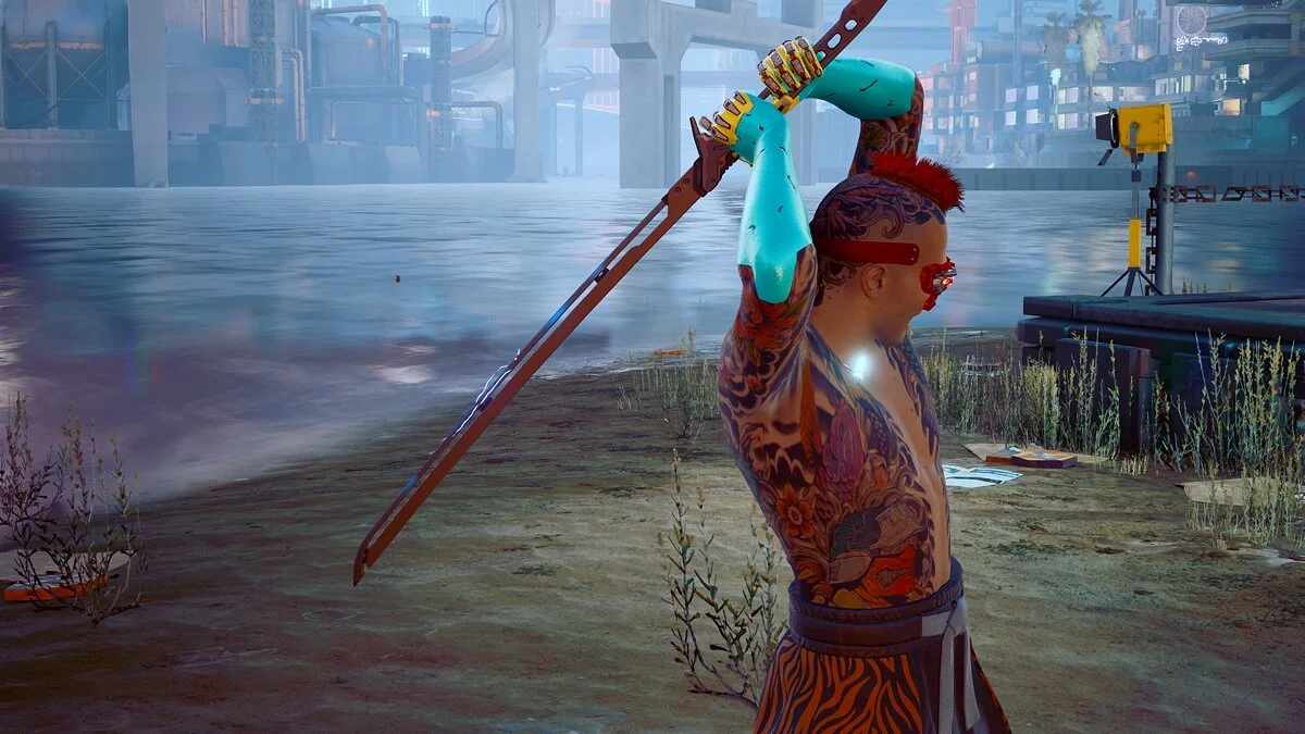 Cyberpunk 2077 — Термальная катана