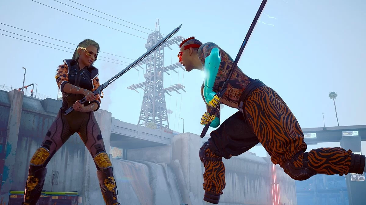 Cyberpunk 2077 — Термальная катана