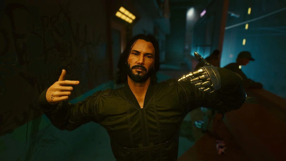 Cyberpunk 2077 — Игра за за Джонни Сильверхенда, Джона Уика и Киану Ривза