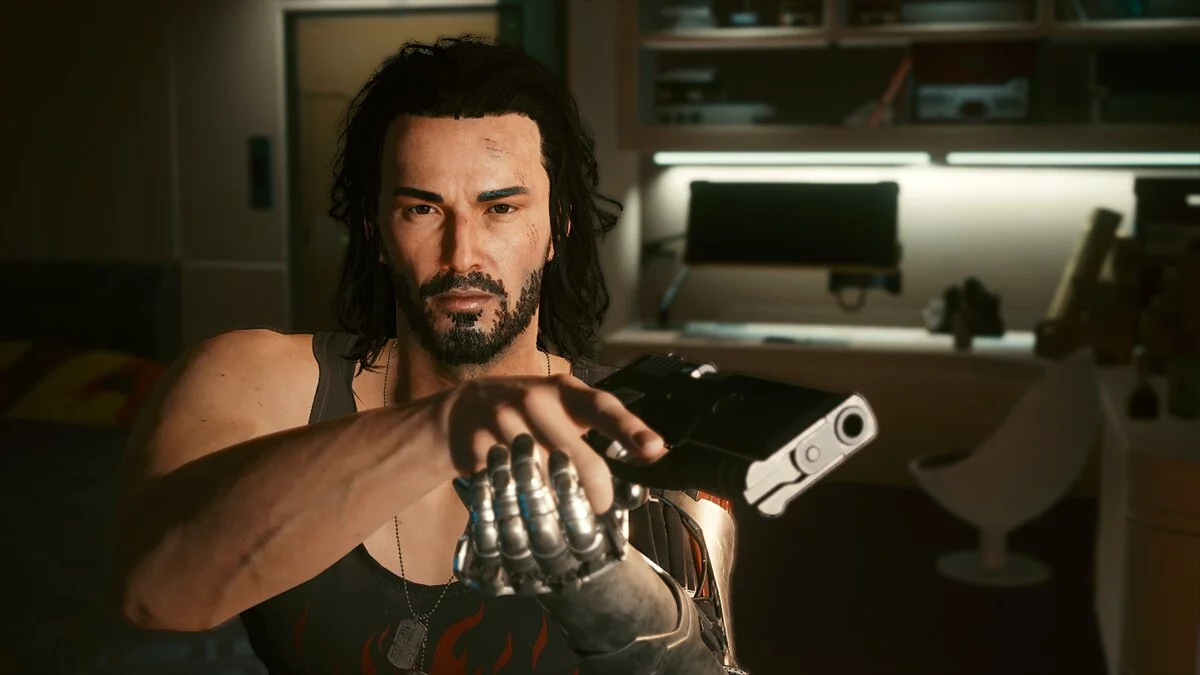 Cyberpunk 2077 — Киану Ривз