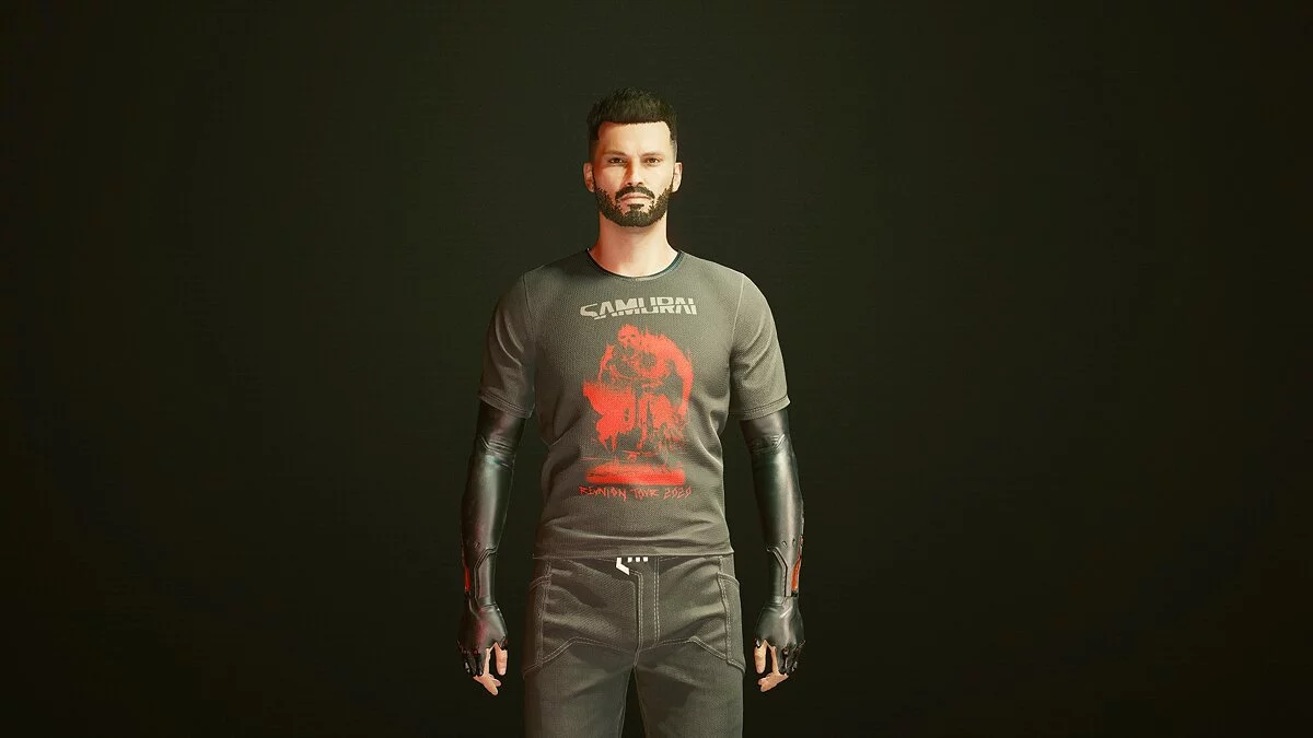 Cyberpunk 2077 — Разные цвета для рук гориллы