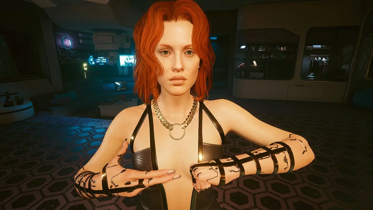 Cyberpunk 2077 — Сексуальный комплект одежды