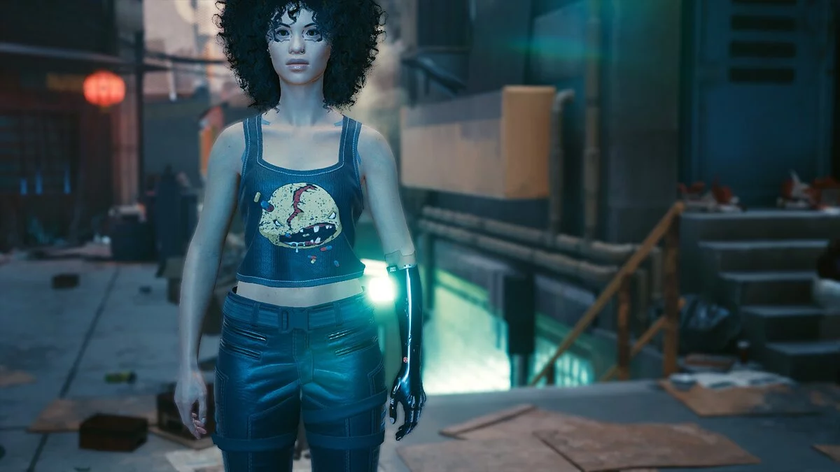 Cyberpunk 2077 — Черные руки гориллы