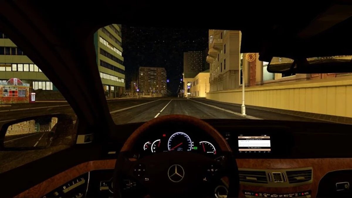City Car Driving — Mercedes-Benz S65 AMG (W221)