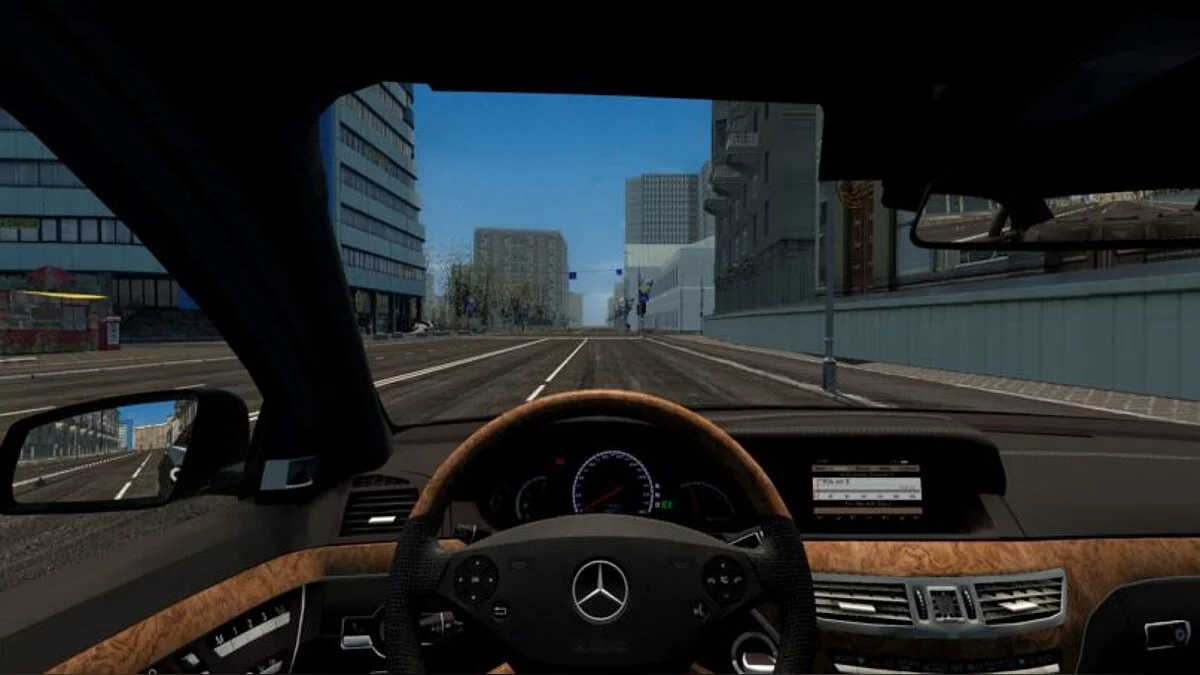 City Car Driving — Mercedes-Benz S65 AMG (W221)