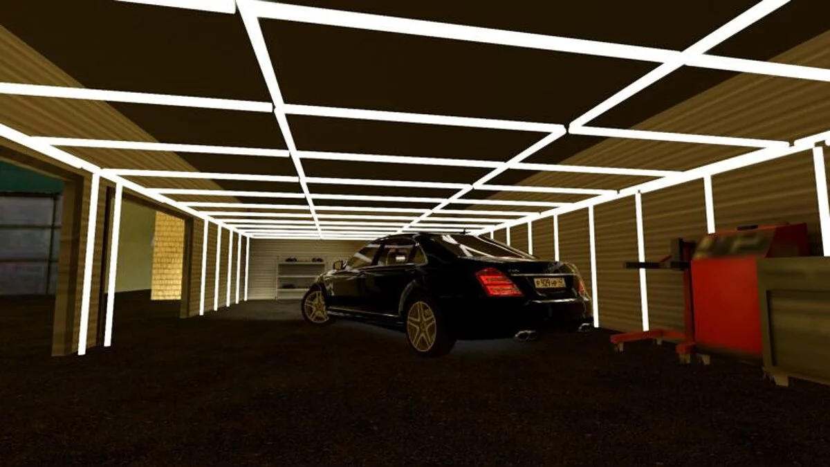 City Car Driving — Mercedes-Benz S65 AMG (W221)