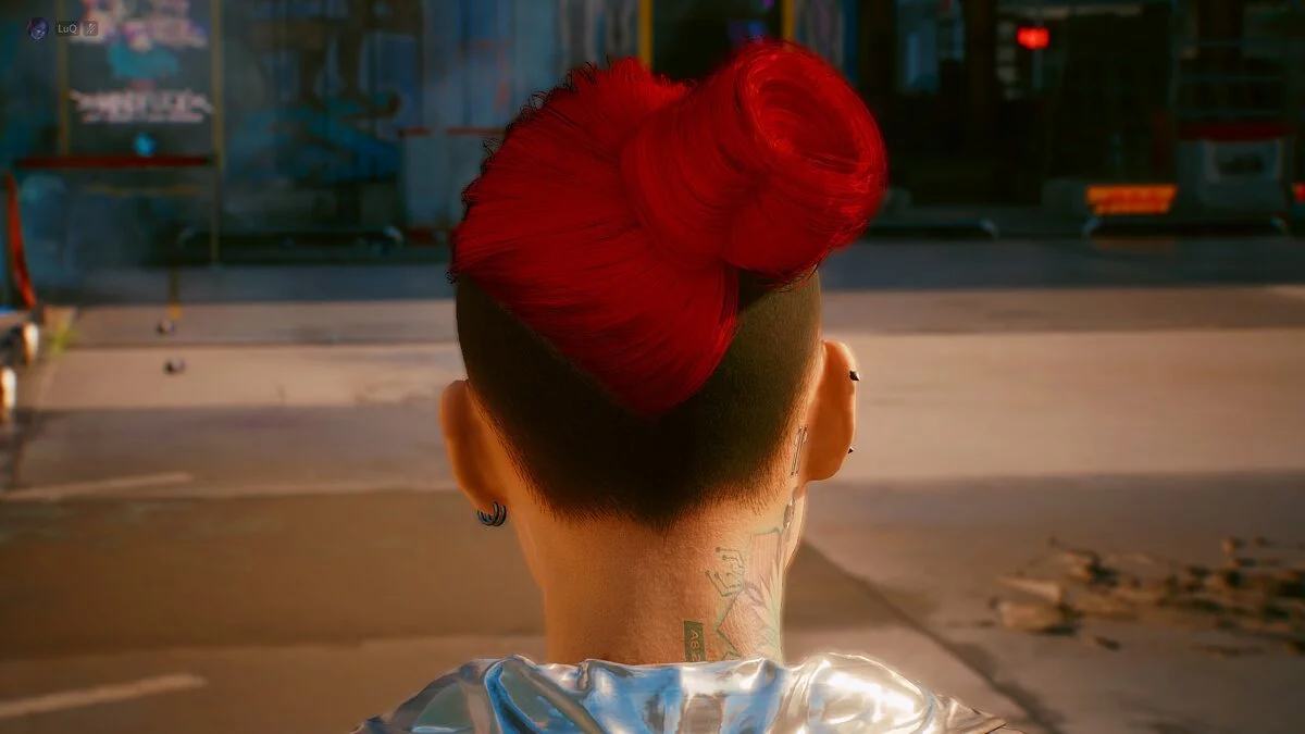 Cyberpunk 2077 — Прическа с капюшоном