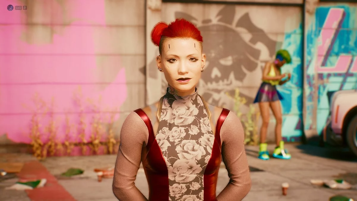 Cyberpunk 2077 — Прическа с капюшоном