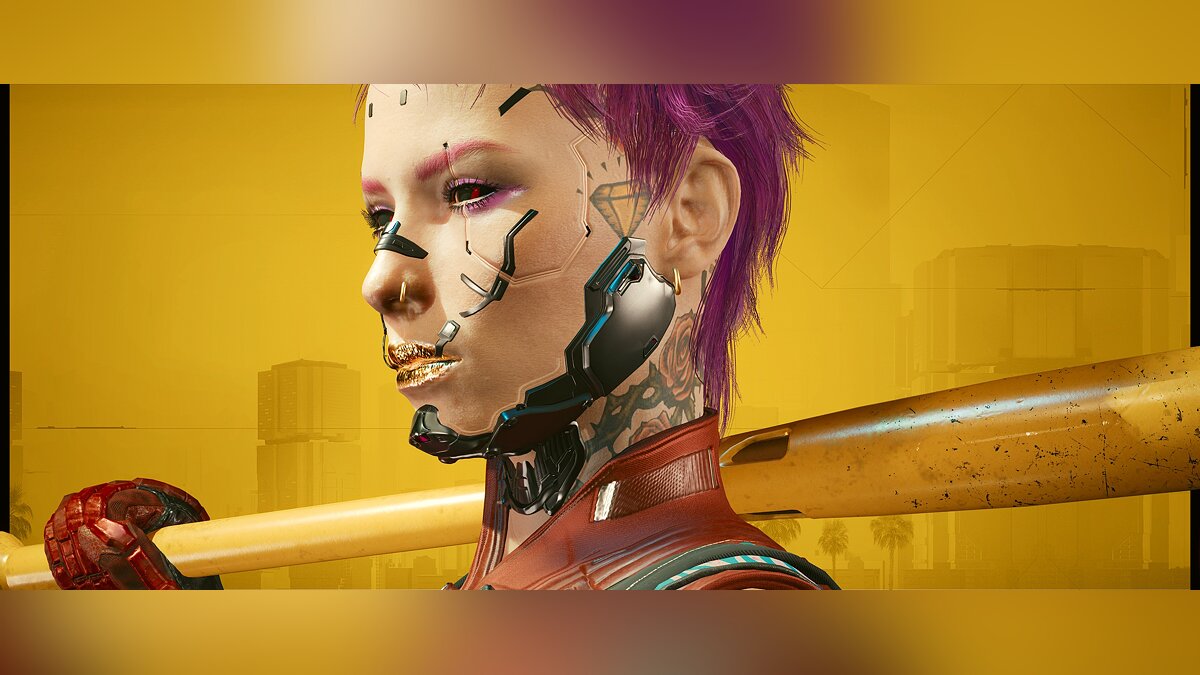 Cyberpunk 2077 — Кибер-импланты на лице